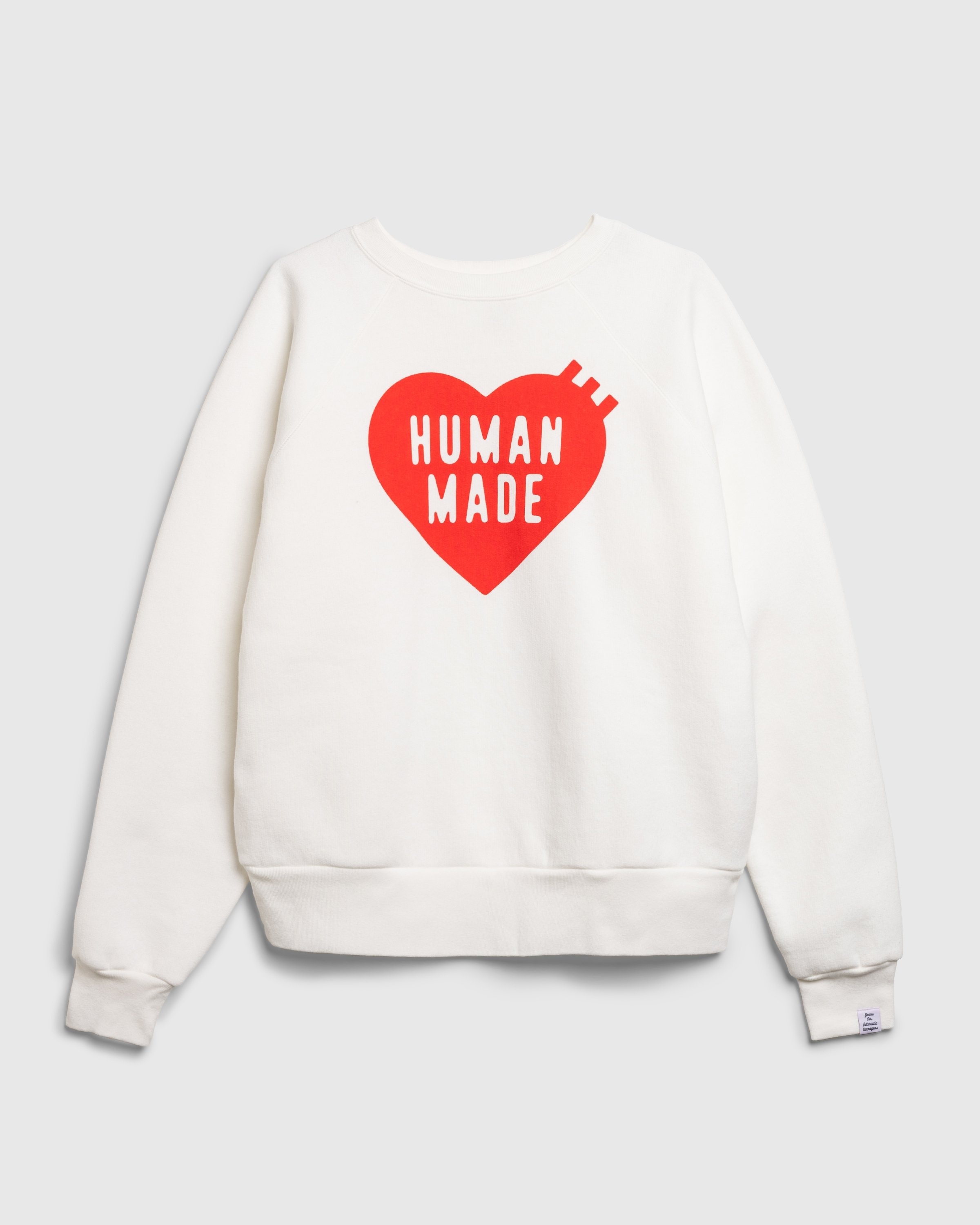 Human Made – Logo Sweatshirt White | Highsnobiety Shop